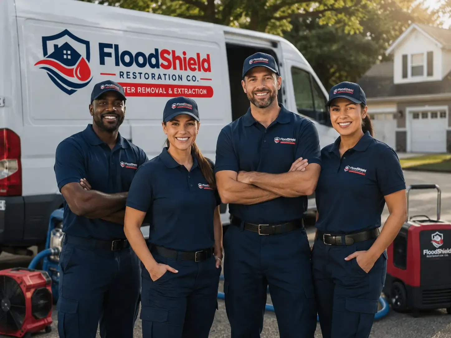 Flood Damage Restoration company in Neville, OH